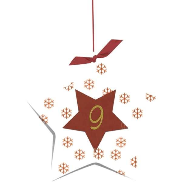 Adventskalender-Set Geschenkboxen blanko Stella 14,5x14,5x4,5cm