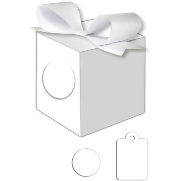 Adventskalender-Set Geschenkboxen blanko Wichtel 6,1x6,1x6,1cm