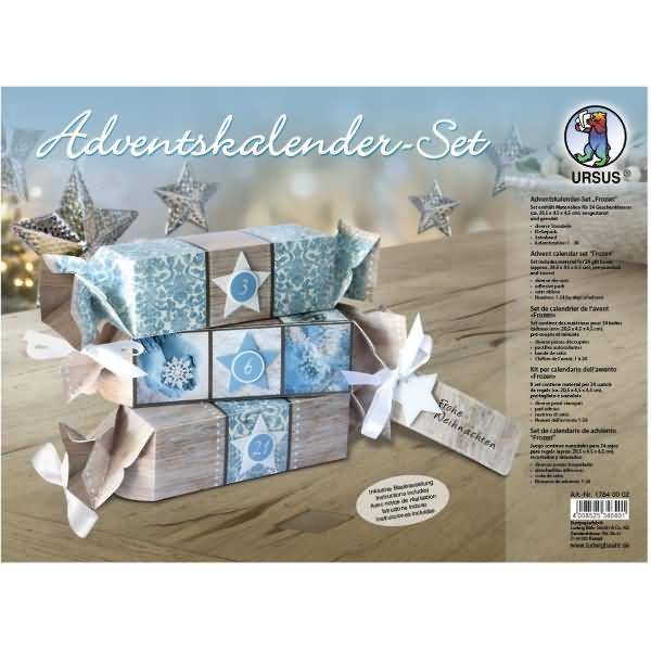 Adventskalender-Set Geschenkboxen Frozen 20,5x4,5x4,5cm