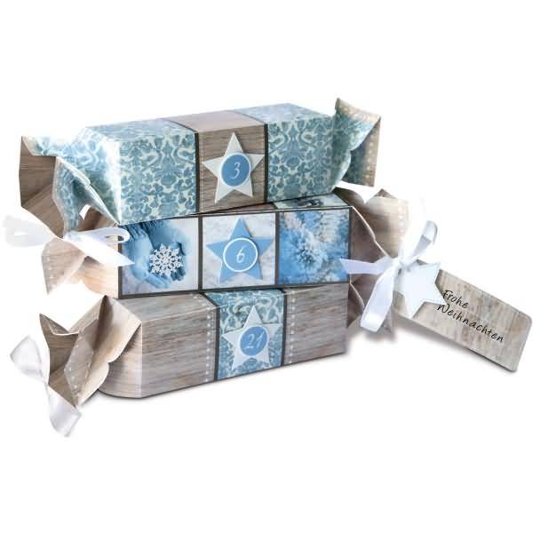 Adventskalender-Set Geschenkboxen Frozen 20,5x4,5x4,5cm