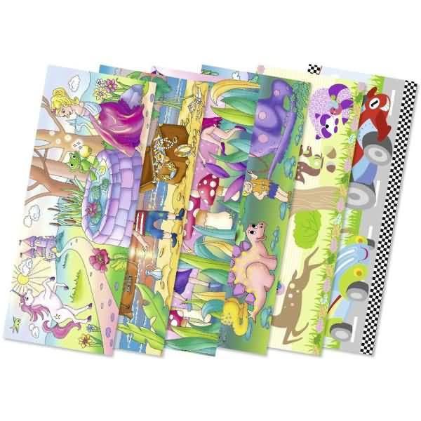 Laternenzuschnitte Transparentpapier 115g/qm 20x50cm VE=25 Blatt 6 Motive