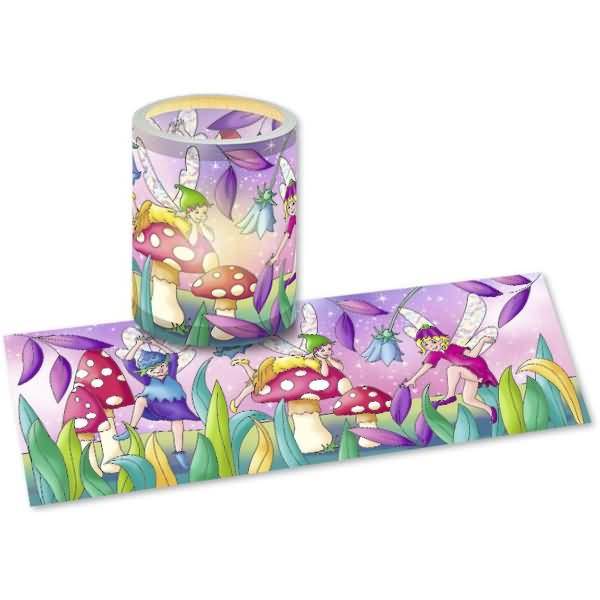 Laternenzuschnitte Feen Transparentpapier 115g/qm 20x50cm VE=25 Blatt
