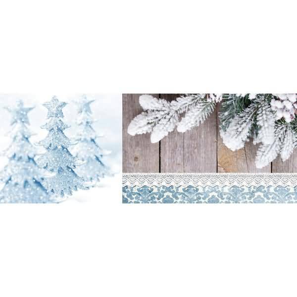 Mini-Tischlichter Ambiente 10x27cm VE=5 Blatt Motiv 106