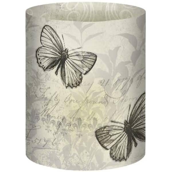 Mini-Tischlichter Ambiente 10x27cm VE=5 Blatt Motiv 108