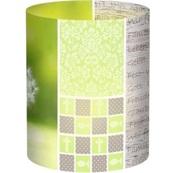 Mini-Tischlichter Ambiente 10x27cm VE=5 Blatt Motiv 126