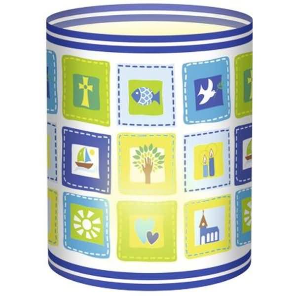 Mini-Tischlichter Ambiente 10x27cm VE=5 Blatt Motiv 88