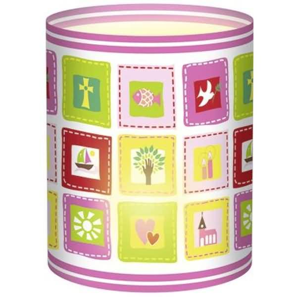 Mini-Tischlichter Ambiente 10x27cm VE=5 Blatt Motiv 89