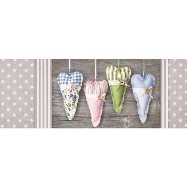 Mini-Tischlichter Ambiente 10x27cm VE=5 Blatt Motiv 91