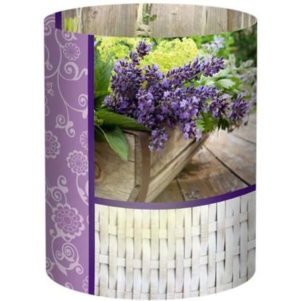 Mini-Tischlichter Ambiente 10x27cm VE=5 Blatt Motiv 92