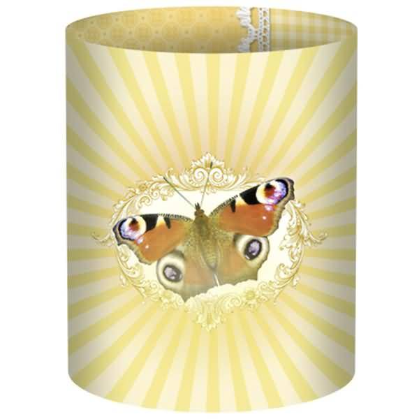 Mini-Tischlichter Eleganza Pretty Butterflies VE=5 Stück