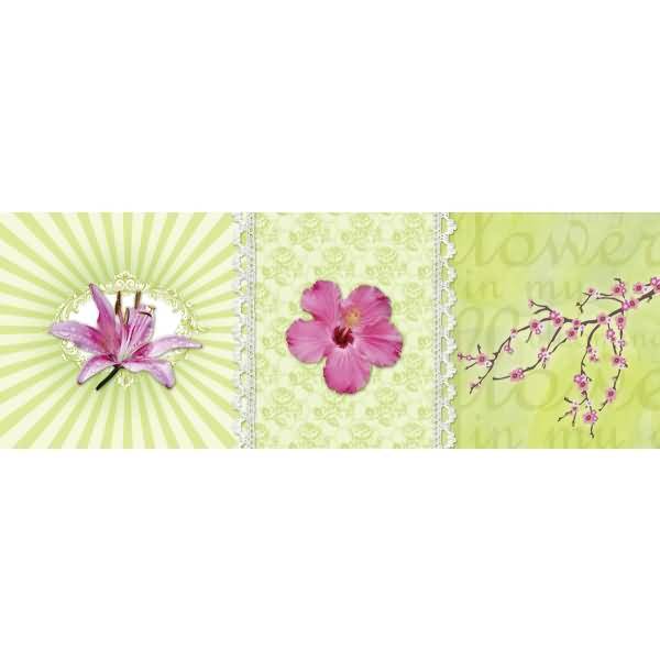 Mini-Tischlichter Eleganza Fancy Flowers VE=5 Stück