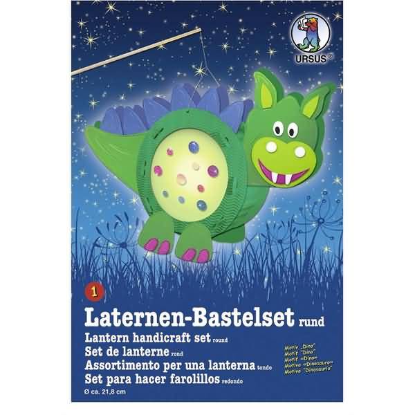 Laternen-Bastelset 1 'Dino' '