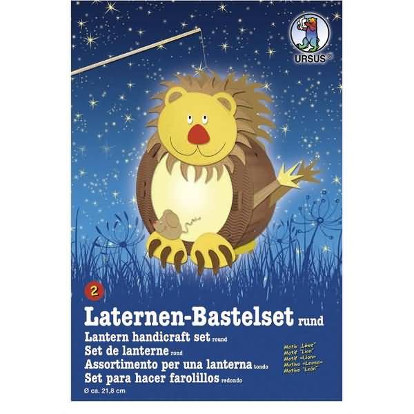 Laternen-Bastelset 2 'Löwe