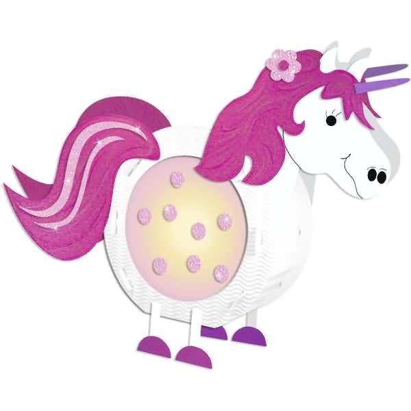 Laternen-Bastelset 3 'Einhorn'