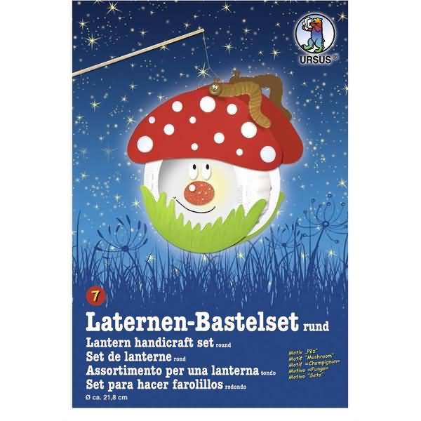 Laternen-Bastelset 7 'Pilz'
