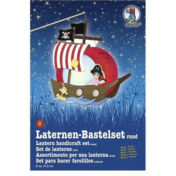 Laternen-Bastelset 8 'Pirat 1'