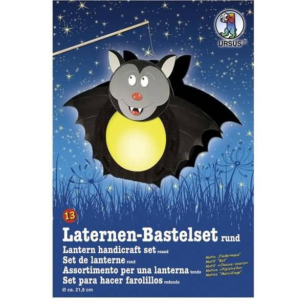 Laternen-Bastelset 13 'Fledermaus'