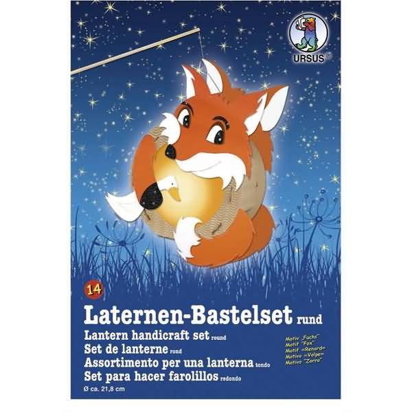 Laternen-Bastelset 14 'Fuchs 1'