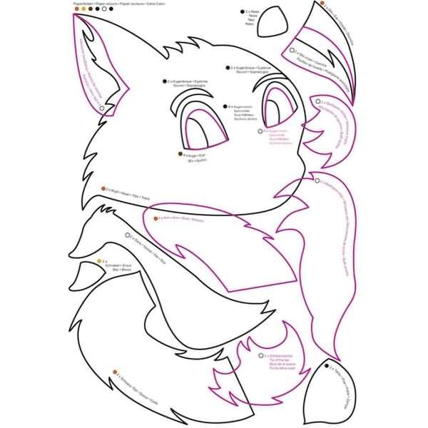 Laternen-Bastelset 14 'Fuchs 1'