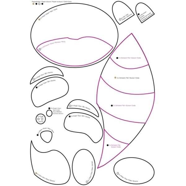 Laternen-Bastelset 19 'Waschbär'