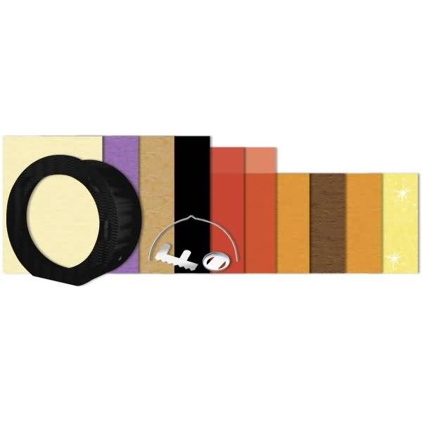 Laternen-Bastelset 25 'Hexe'