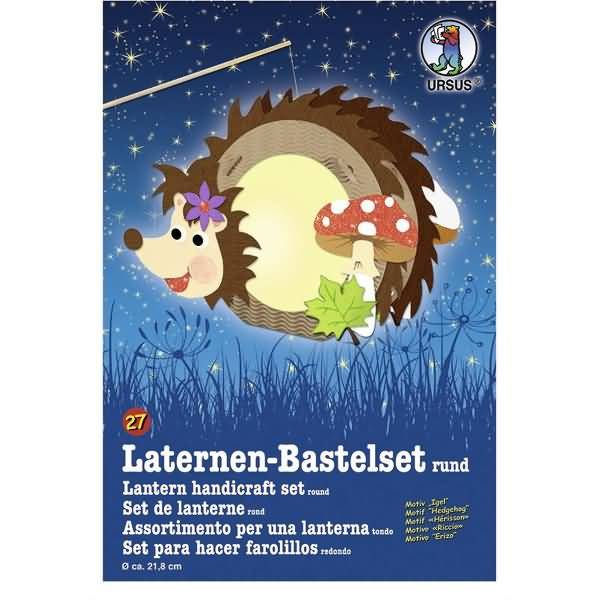 Laternen-Bastelset 27 'Igel'