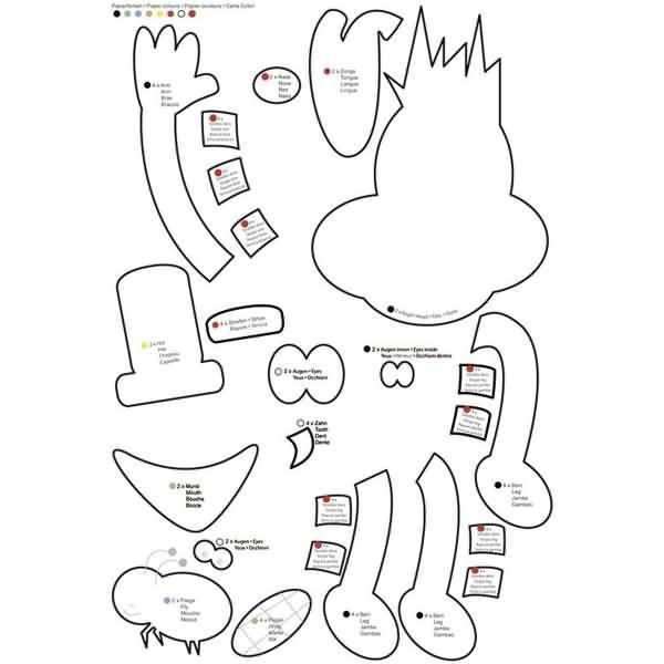 Laternen-Bastelset 28 'Spinne'