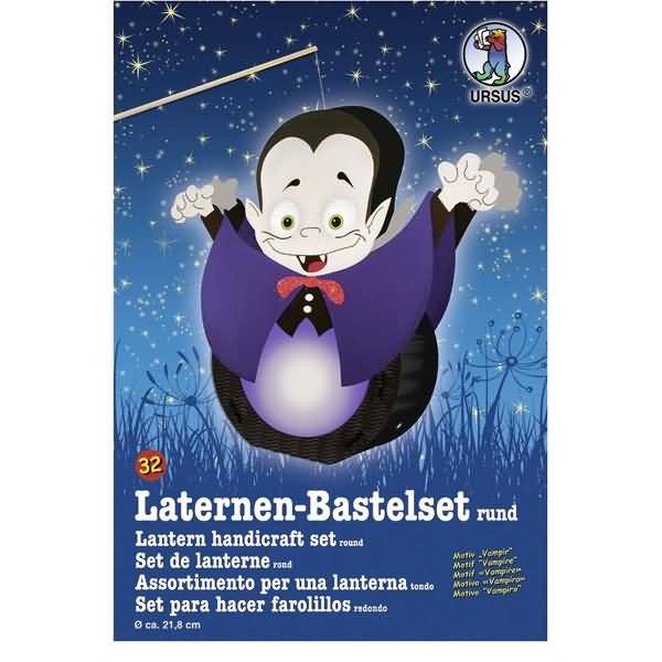 Laternen-Bastelset 32 'Vampir'