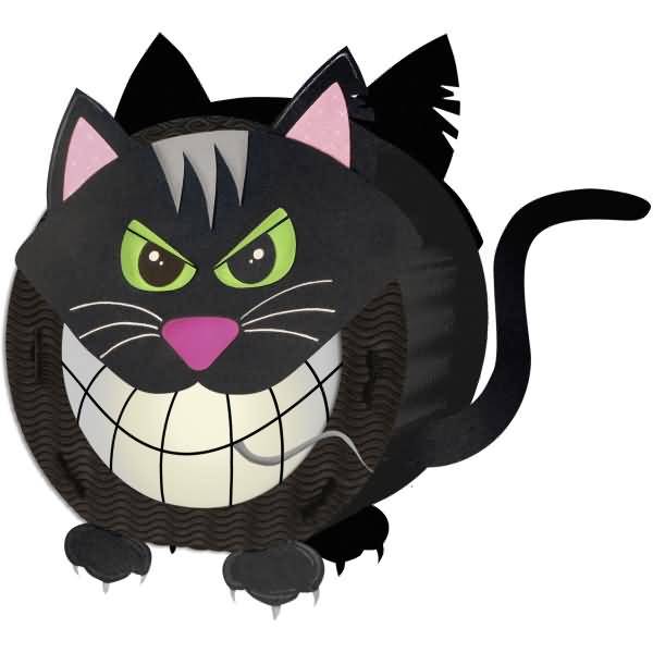 Laternen-Bastelset 33 'Katze'