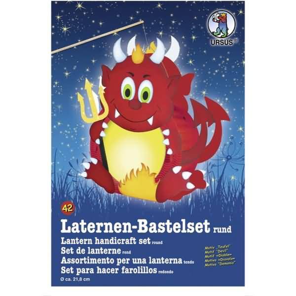 Laternen-Bastelset 42 'Teufel'