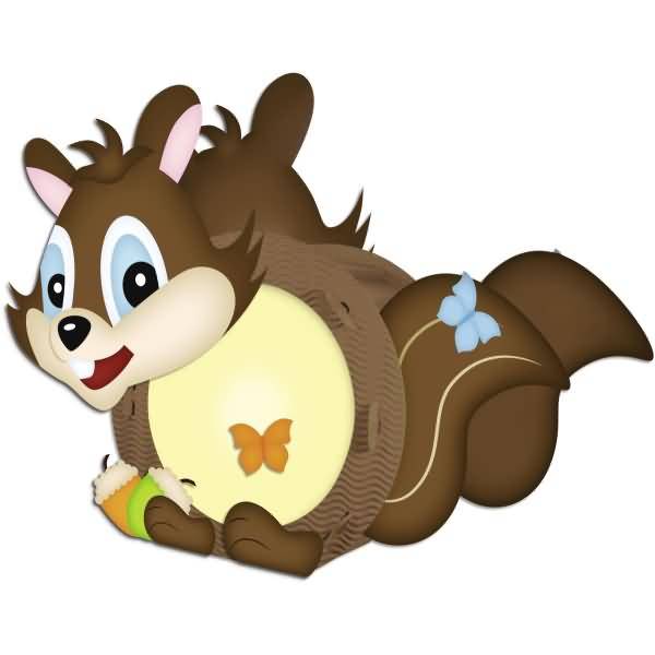 Laternen-Bastelset Easy Line 06 'Eichhörnchen'