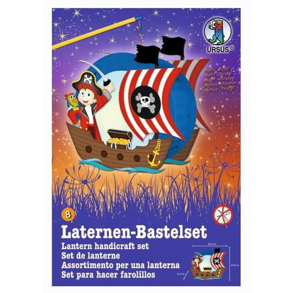 Laternen-Bastelset Easy Line 08 Pirat