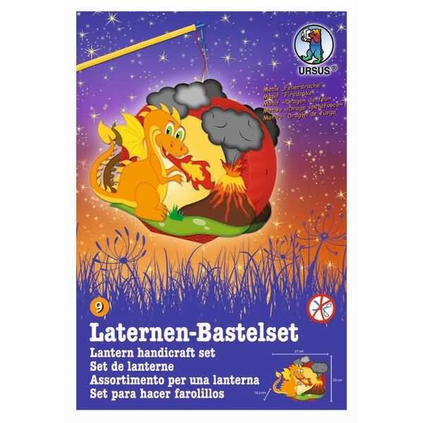 Laternen-Bastelset Easy Line 09 Feuerdrache