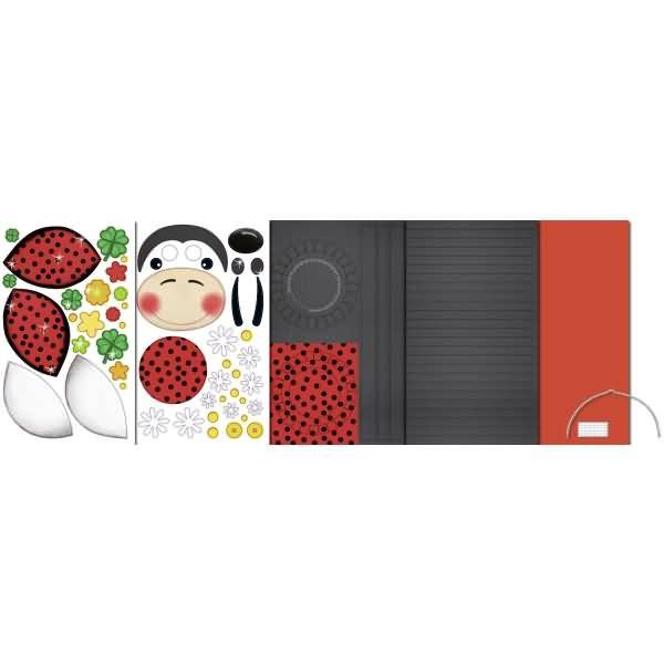 Laternen-Bastelset 'Marienkäfer'