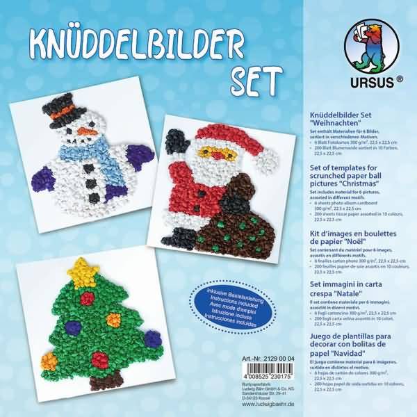 Knüddelbilder-Set 'Weihnachten'