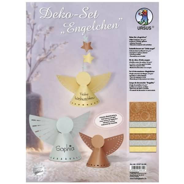 Bastelset Deko-Set Engelchen