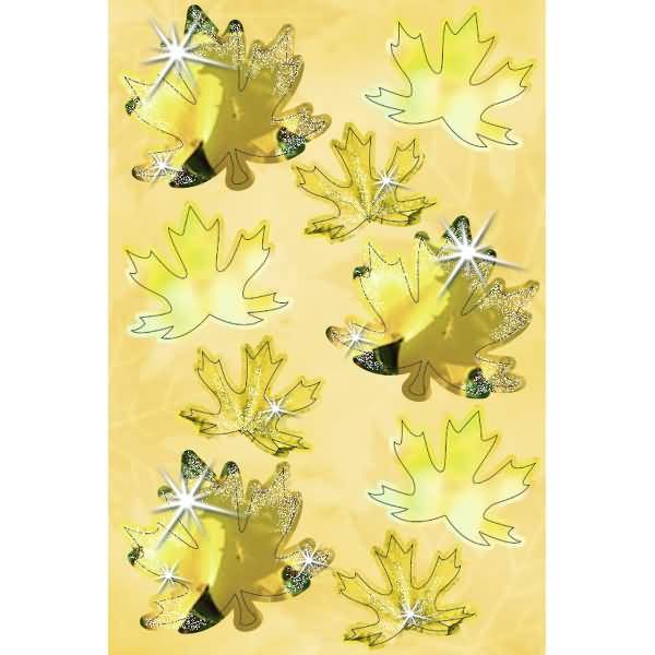 Bastelset 3D Paper Decoration Herbstlaub