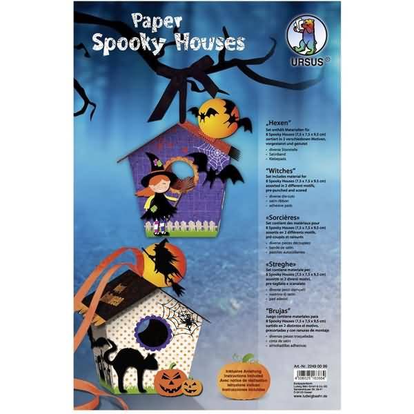 Paper Spooky Houses 'Hexen' 7,5x7,5x9,5cm