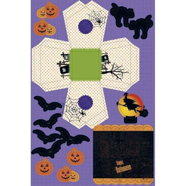 Paper Spooky Houses 'Hexen' 7,5x7,5x9,5cm
