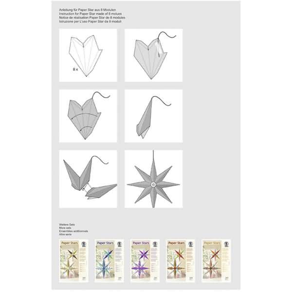 Bastelset Stars Silver Stars