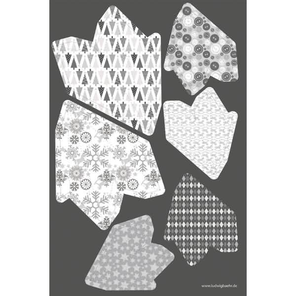 Bastelset Stars Silver Stars