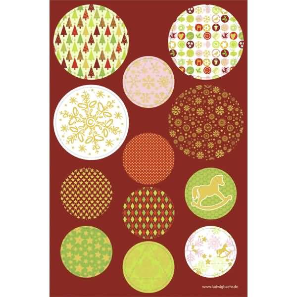 Bastelset Paper Globes Traditional