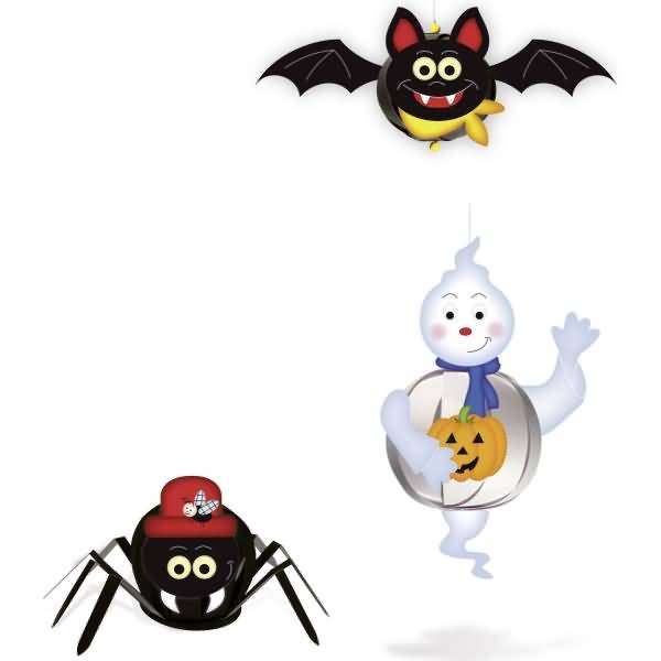 Funny Paper Balls 'Spooky critters'