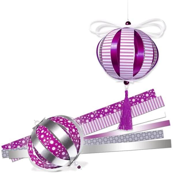 Bastelset Designstreifen Paper Balls Delight