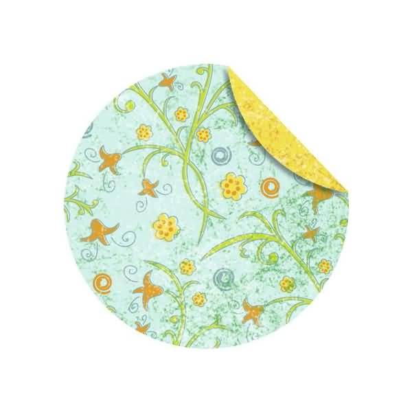 Faltblätter Florentien 'Paradiso' 80g/qm 10cm rund VE=65 Blatt Motiv 04