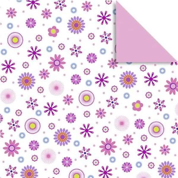 Faltblätter Florentien 'Millefleurs' 80g/qm 15x15cm VE=65 Blatt Motiv 1