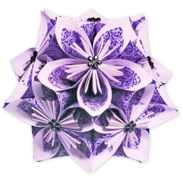 Faltblätter Florentine Velvet 15x15cm