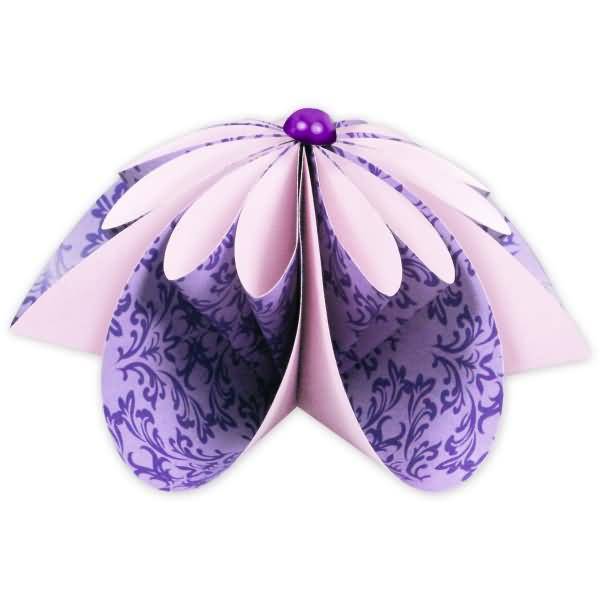 Faltblätter Florentine Velvet 10cm