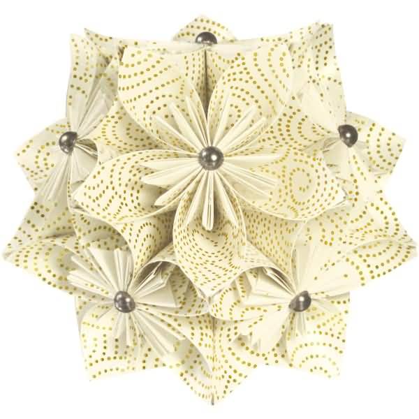 Faltblätter Florentine Swirl 10x10cm