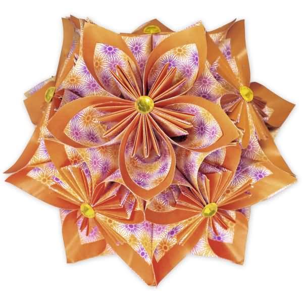 Faltblätter Florentine Bella 15x15cm
